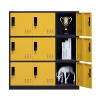 Armoire de classement à neuf tiroirs en métal, design durable, avec serrure à clé, idéale pour le bureau et la maison - Meilleures ventes