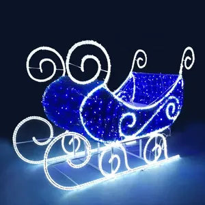 Tùy chỉnh <span class=keywords><strong>Led</strong></span> khổng lồ 3D Tuần Lộc đèn giáng sinh IP65 đánh giá cảnh quan ngoài trời Vườn trang trí cho lễ hội mùa lễ - Product Image 4