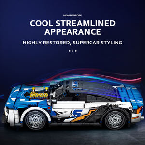 Sembo Block 701896 581 buah <span class=keywords><strong>kit</strong></span> mobil RC, mainan Model untuk anak-anak, set blok bangunan Robot mobil kendali jarak jauh, <span class=keywords><strong>kit</strong></span> batu bata DIY - Product Image 3