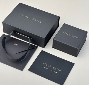 High-end matching portable ribbon envelope gift box for jewelry cosmetics and <b>rings</b> as a souvenir packaging box - Product Image 4