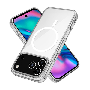 Funda de teléfono magnética TPU acrílica para iPhone 17 Pro Max, funda protectora para teléfono móvil a granel con muestra gratis - Product Image 3