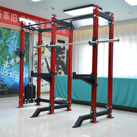Équipement de fitness commercial de haute qualité pour la musculation et l'entraînement en force : Smith Squat Rack Machine Multi Power Rack