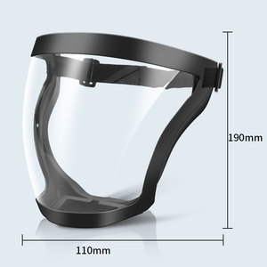 Protector Facial Transparente de PC con Filtros Antivaho, Protección Ocular a Prueba de Salpicaduras y Viento - Product Image 2