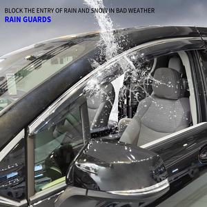 Accessoires de voiture pour Chevrolet Sail Sedan 2010-2014, 2015-2022, pare-pluie, déflecteurs de vent, visières de fenêtre - Product Image 3