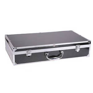 الألومنيوم الغيتار دواسة حالة الرحلة ، منطقة الطيران 32 "الغيتار دواسة المجلس آتا حالة مع عجلات - Product Image 5