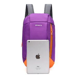 <b>Lightweight</b> Oxford Cloth <b>Backpack</b> 20L Color Blocking Unisex Outdoor Sports Travel Hiking School Bag - Product Image 4