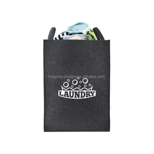 Cesta de Lavandería Plegable de Fieltro de 3MM, Color Personalizado, Ecológica, Duradera, Multifuncional, Apilable, para Armario, en Oferta - Product Image 1