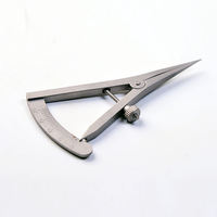 Hot Selling Medical Instrument Stainless Steel Measuring Ruler Metal Ophthalmic Instrument Eye Gauge