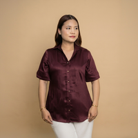 Chemise décontractée pour femme, confortable et respirante, au design moderne, pour un usage quotidien et des looks de week-end. Achetez directement auprès du fournisseur.