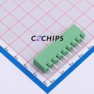 1755574 Plug-in Terminal Block Through hole Component (THT),P=5mm Connector 5mm Green Straight Pin 8P - Product Image 2