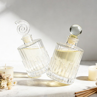 Bouteille diffuseur à roseaux en verre de 200 ml en gros pour huiles essentielles et parfums d'ambiance