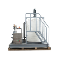 Promotion : Unité de Dosage Intégrée (Skid) avec Pompe, Réservoir en Plastique, Armoire de Contrôle, Paramètres Personnalisables pour le Traitement Chimique des Eaux Usées