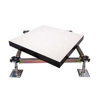 Suelo de acceso elevado con sulfato de calcio, cobertura HPL, tamaño 600*600, certificado ISO