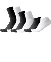 Chaussettes de sport pour hommes OEM, haute élasticité, respirantes, en coton peigné, couleur unie, blanc, noir, fitness, vente en gros