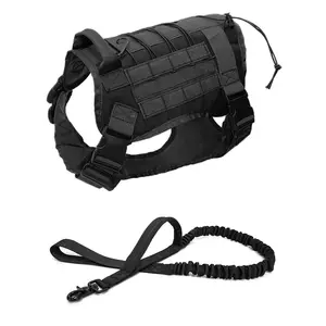  Nieuwe Komende Custom Verstelbare Easy Control Tactical Hondenharnas Vest K9