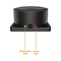 Moniteur de niveau de liquide intelligent Tuya WIFI alimenté par panneau solaire avec affichage du niveau de liquide
