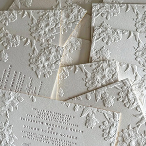 Biglietto Personalizzato in Carta di Cotone da 600g con Stampa Monocromatica Incisa, Biglietto da Visita di Lusso Personalizzabile, <span class=keywords><strong>Cartolina</strong></span> <span class=keywords><strong>Regalo</strong></span> per Aziende - Product Image 5