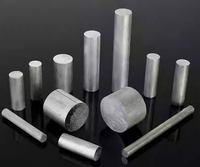 Ukuran berbeda dari panjang kustom Diameter 120mm 6101 aluminium bulat batang paduan billet Bar Die-cast Harga pemasok Per kg