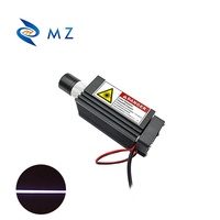 Modul Laser Garis Inframerah 940nm Fokus Dapat Diatur, Daya Tinggi dan Ringkas, 300mW-700mW Kelas Industri dengan Adaptor Daya