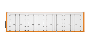 Contenedor de seguridad para baterías de alta resistencia L 576kWh LiFePO4 9 ev pack, conjunto de estación de almacenamiento de energía súper grande. - Product Image 5