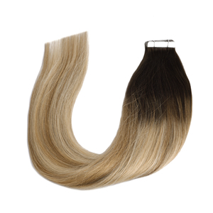 Venta caliente K.SWIGS Tape Hair Extension 12 "-24" Longitud Color personalizado Straight Remy Human Hair 2. 0 + 1. 1. - Product Image 3