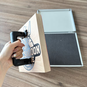 Sello Grande <span class=keywords><strong>de</strong></span> Madera <span class=keywords><strong>de</strong></span> Fábrica al Por Mayor con Logo Personalizado - Product Image 2