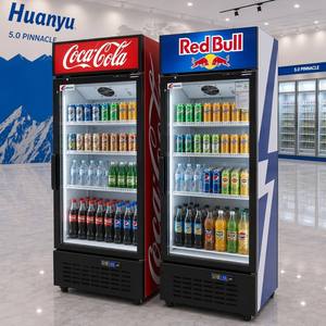 Refrigerador Vertical de Vidrio para Exhibición de <span class=keywords><strong>Coca</strong></span>-<span class=keywords><strong>Cola</strong></span>, Refrigerador para Bebidas, Almacenamiento de <span class=keywords><strong>Cola</strong></span>, Congelador, Herramientas y Equipos de Refrigeración - Product Image 1
