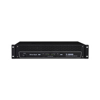 Amplificateur de puissance professionnel à 2 canaux 2x600W en aluminium métallique pur post-scène haute puissance T-600 pour usage domestique