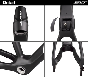 BXT MTB-036 <span class=keywords><strong>T1000</strong></span> entièrement en Fiber de carbone 27.5 "cadre de vélo vtt frein à disque cadre de VTT de course à travers l'essieu 27.5er cadre de vélo - Product Image 6