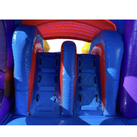 Grande Roue Gonflable Combinée 2 Voies Humide et Sèche - Matériau PVC Usage Commercial Grande Capacité