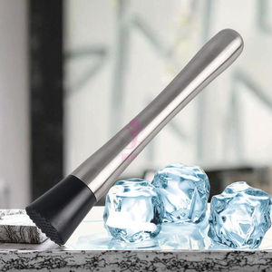 Shaker de Coquetel em Aço, Bastão de Mistura para Vinho, Muddler, Misturador de Coquetel, Triturador de Gelo, Ferramenta de Bar, Acessórios para Vinho, Bares Domésticos - Product Image 3