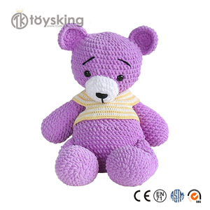 Orsacchiotti all'Uncinetto TK in Viola Lavanda, Giocattoli 100% Lavorati a Mano, <span class=keywords><strong>Amigurumi</strong></span> per Vendita all'Ingrosso - Product Image 2
