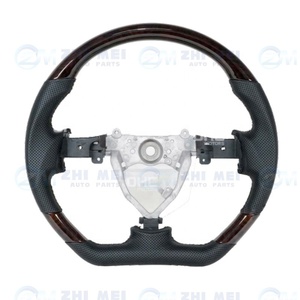 Untuk Camry Corolla Alphard <span class=keywords><strong>Crown</strong></span> Levin dengan TOYOTA modifikasi <span class=keywords><strong>Sport</strong></span> Thong serat karbon kinerja kulit roda kemudi - Product Image 4