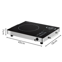 Plaque chauffante électrique portable de haute qualité à grande puissance, à brûleur unique, cuisinière infrarouge pour la maison