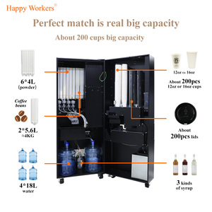 Vending <b>Machine</b> <b>Fully</b> <b>Automatic</b> With Touch Screen <b>Coffee</b> <b>Machine</b> Business - Product Image 6