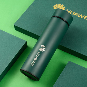 Set de Regalo Corporativo de Lujo Personalizable con Libreta de Hojas Sueltas, Termo con LED, Logotipo Personalizado, Caja de Regalo de Cuero con Bolígrafo - Product Image 4