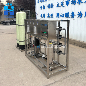 Sistema di Purificazione dell'Acqua RO ad Alta Purezza con Pompa e PLC, Produttività 1000L/Ora, Filtro Acqua con Garanzia di 1 Anno - Product Image 3