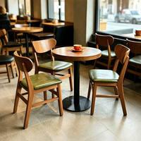Ensemble de mobilier de restaurant moderne en gros : banquette, canapé, table à manger et chaise pour café, salon de thé et fast-food