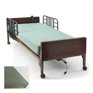 <span class=keywords><strong>Tissu</strong></span> de couverture médicale de matelas de lit d'hôpital de bâche de vinyle de PVC de gaufrage vert clair 8OZ/10OZ - Product Image 1