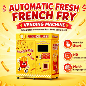 Kiosque commercial extérieur étanche pour la friteuse à pommes de terre, machine à snacks frits automatique à un clic - Product Image 1