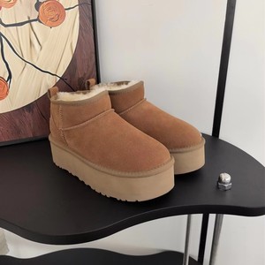 <b>Women's</b> Snow <b>Boots</b> 2026 New Fashionable Thick Sole, Simple Short Cuff <b>Boots</b> with 5cm Insulated Cotton Lining cotton shoes - Product Image 2