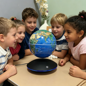 Globe à lévitation magnétique avec lumière LED, vente en gros d'usine, ornement pour chambre à coucher et salon - Product Image 2