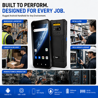 Computadora Portátil Resistente F20U, PDA Industrial con Escáner de Código de Barras, Gestión de Flotas de Montacargas, Hospital, Android Octa-Core de 5.5 Pulgadas, en Stock