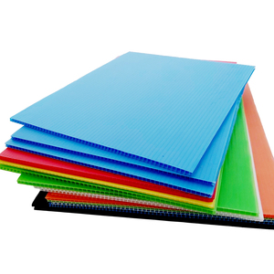 Chống cháy <span class=keywords><strong>PP</strong></span> corflute tấm nhựa PVC sóng rãnh Hội Đồng Quản trị với UV in tùy chỉnh dịch vụ cắt - Product Image 4