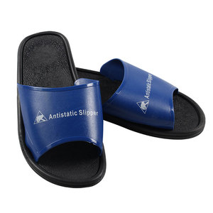 Zapatilla de <span class=keywords><strong>PVC</strong></span> antiestática <span class=keywords><strong>ESD</strong></span> industrial N021/zapatilla de seguridad azul antiestática/zapatilla antideslizante <span class=keywords><strong>ESD</strong></span> - Product Image 1