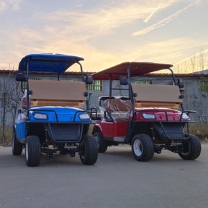 Carritos de golf eléctricos todoterreno precios baratos coche buggy para la venta chino mini Prezzi calle legal 6 <span class=keywords><strong>GTI</strong></span> 48V 100ah batería carrito de golf - Product Image 2
