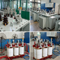 Transformateur de distribution triphasé entièrement étanche immergé dans l'huile 10kV/400V à faible perte, anticorrosion, monté sur poteau extérieur, certifié IEC