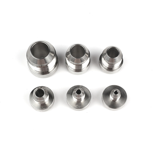 कृषि सिंचाई के लिए चिकनी सतह के साथ एल्यूमीनियम प्लग संयुक्त, पाइप एडेप्टर (AN3-AN20 आकार) पर सकारात्मक वेल्डिंग के लिए - Product Image 6