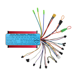 Controlador de Onda Cuadrada Sin Escobillas 24V 36V 48V 52V 60V 6A-20A para Piezas de Bicicleta Eléctrica, Accesorios para Bicicletas Eléctricas - Product Image 3