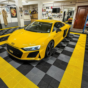 Carrelages de sol de garage antidérapants en PP imbriqués avec revêtement de sol en vinyle au design moderne pour usage intérieur - Product Image 5